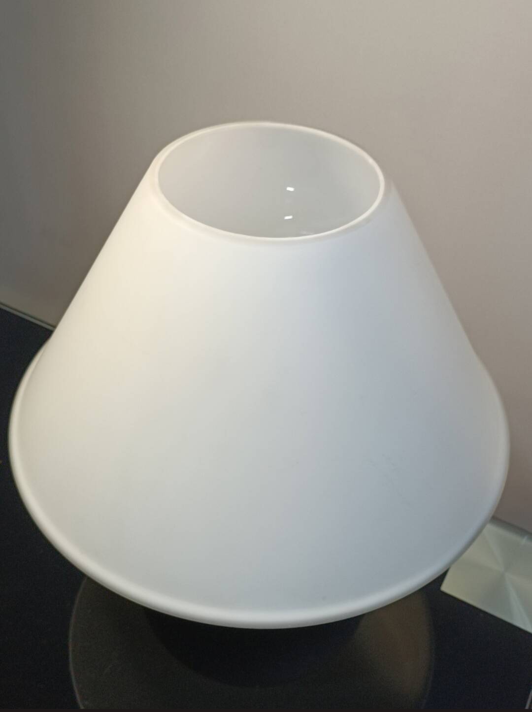 Lampe champignon 6249 par Glashutte Limburg 1970