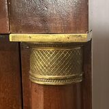 Empire period mahogany secretary, stamped Joseph Kochly, 19th century