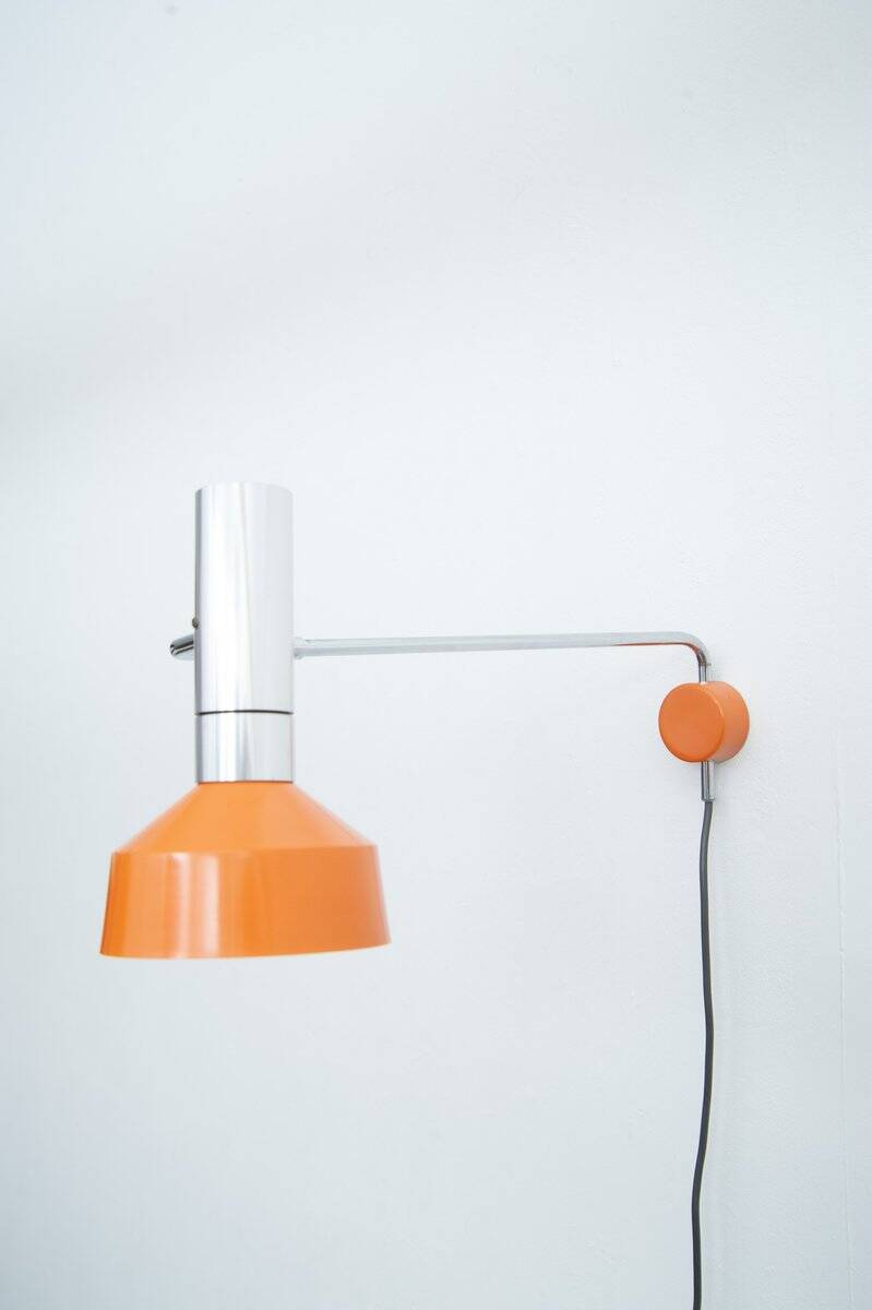 Set of 2x Minilux wall lamps by Rosemarie & Rico Baltensweiler, 1960s