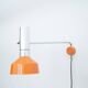 Set of 2x Minilux wall lamps by Rosemarie & Rico Baltensweiler, 1960s