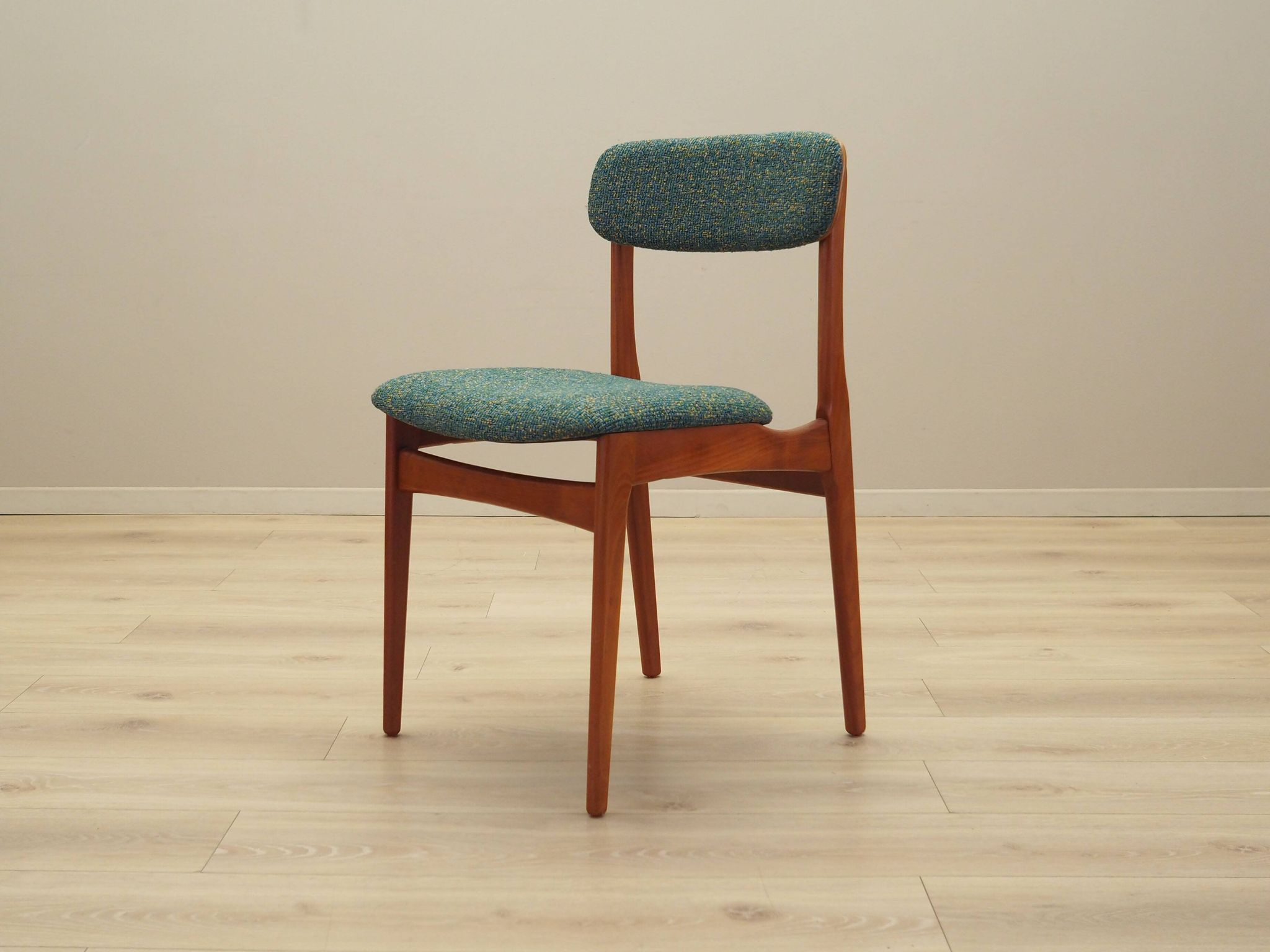 Set of six teak chairs, Danish design,  N. & K. Bundgaard Rasmussen