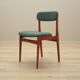 Set of six teak chairs, Danish design,  N. & K. Bundgaard Rasmussen