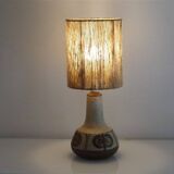 Danish ceramic lamp from Soholm 1970