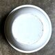 White earthenware salad bowl