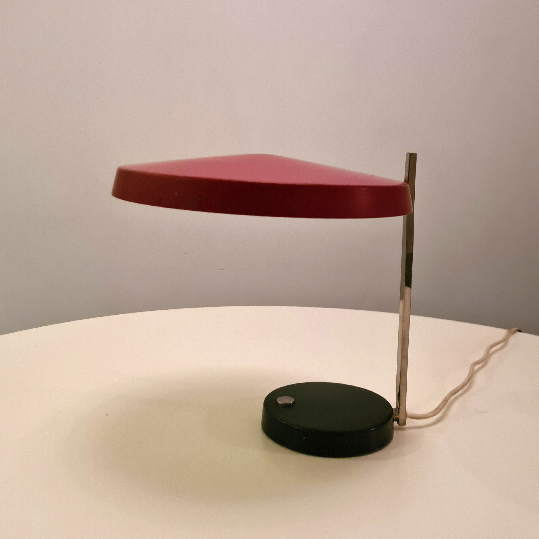 "Oslo" desk lamp by Heinz Pfaender for Hillebrand, Germany 1960s