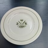 12 Terre de Fer Marmoz dessert plates