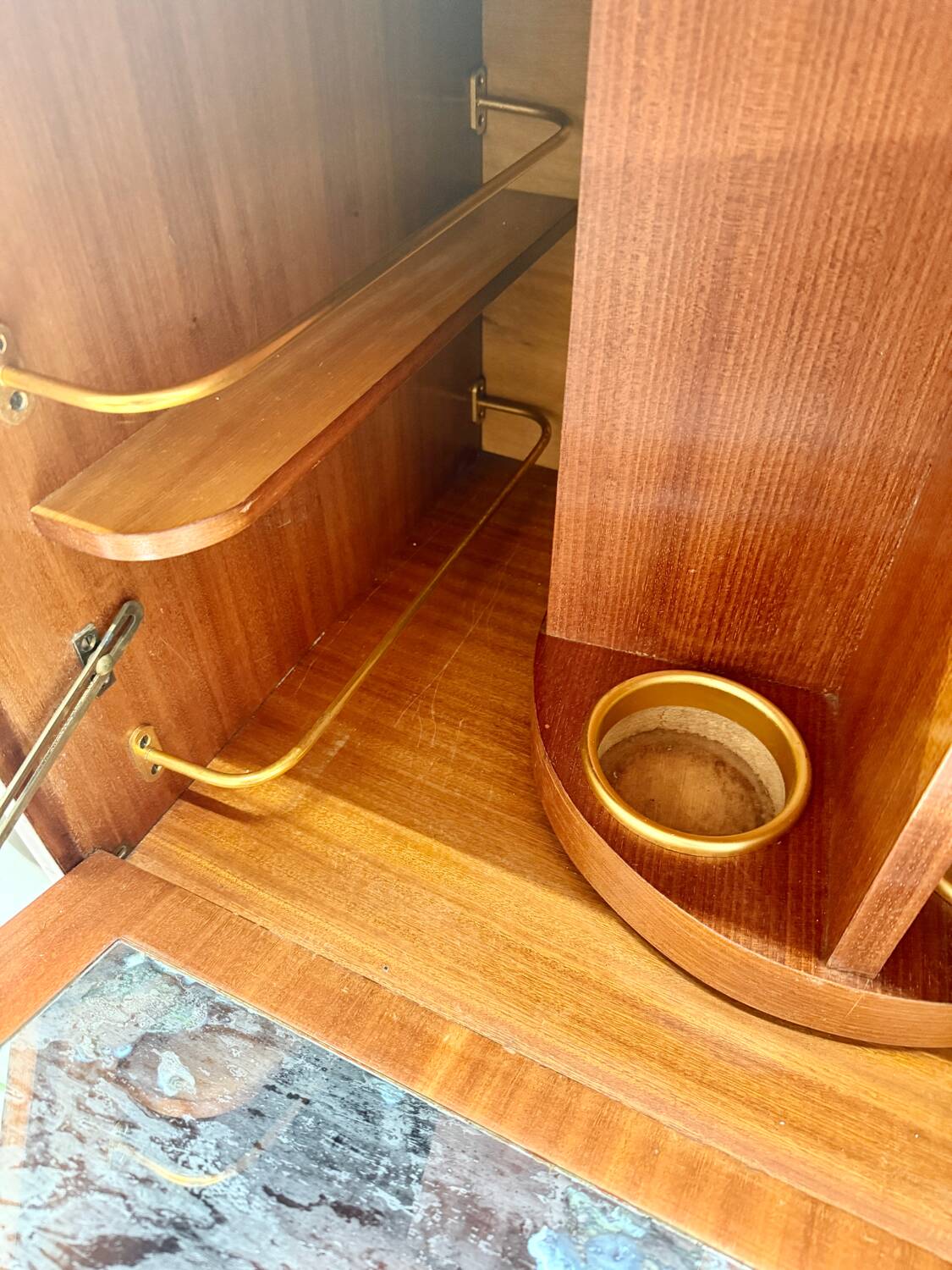 50s bar cabinet