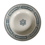 Assiette creuse en terre de fer