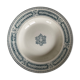 Assiette creuse en terre de fer