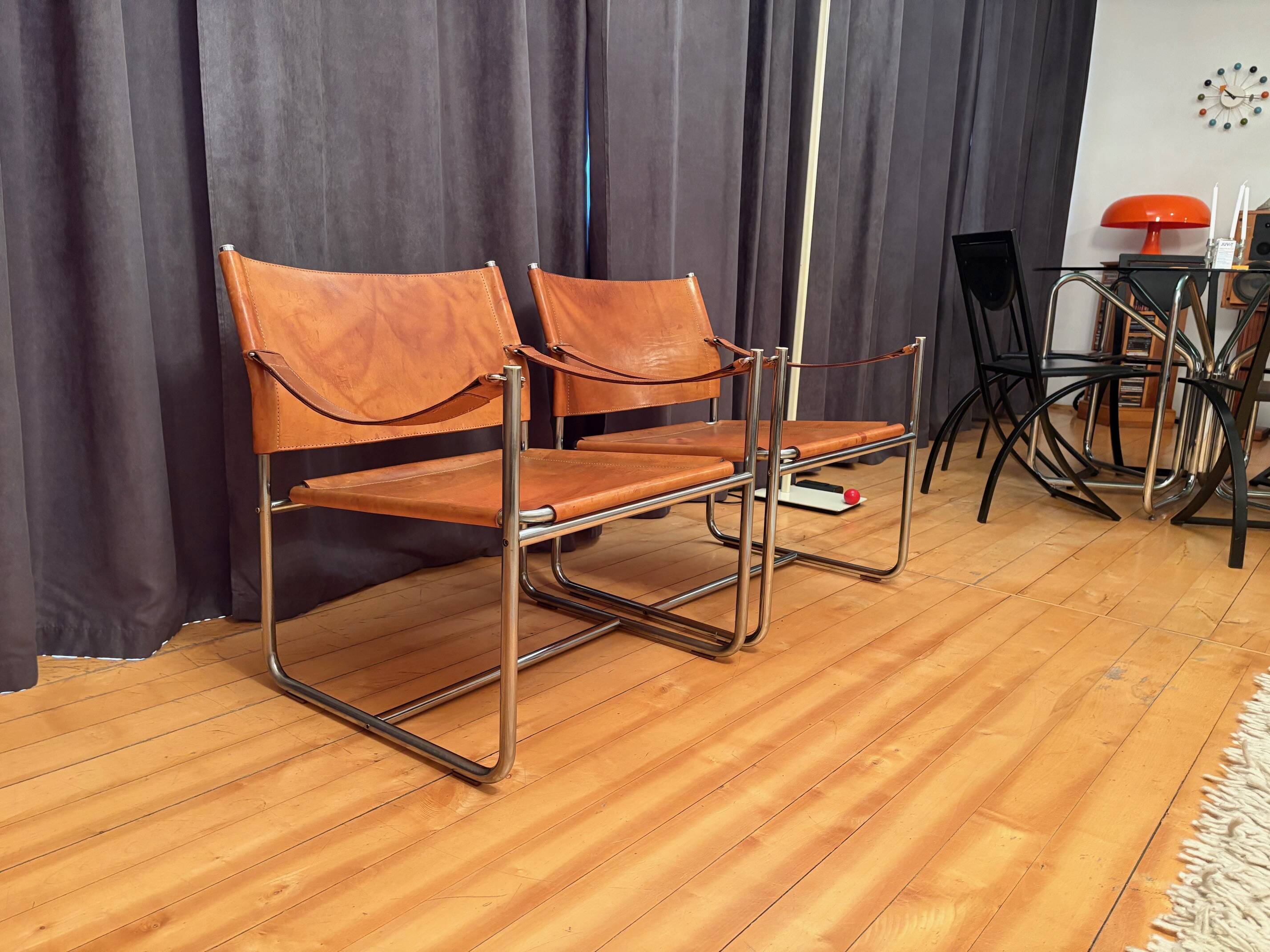 A pair of Amiral armchairs, designed by Karin Mobring, Ikea, Sweden, 1970s.