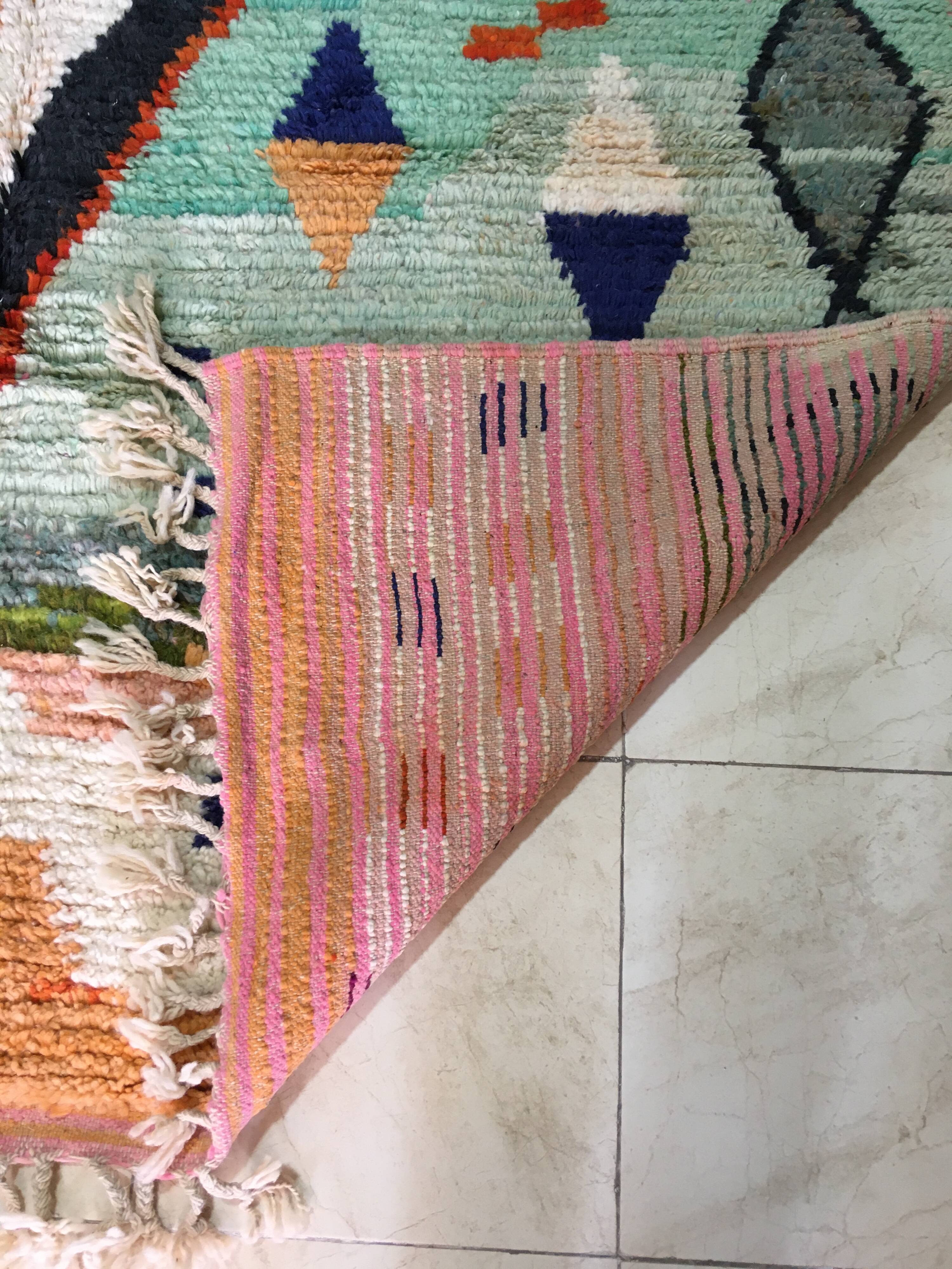 Tapis Boujaad Berbère Marocain 3m00 x 1m90