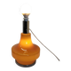 Lampe Vintage Style Années  70 orange