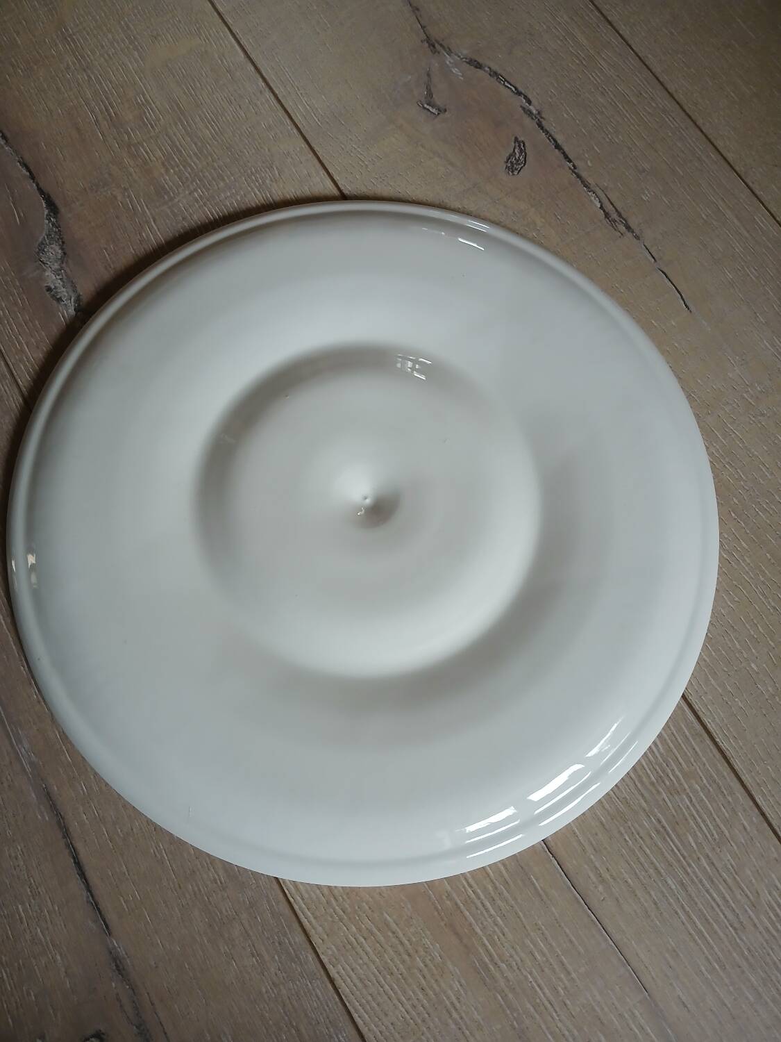 Large antique oyster platter