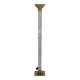 Magnificent and rare german floor lamp signed vereinigte werkstätten