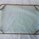 Glass and metal tray "Le France"
