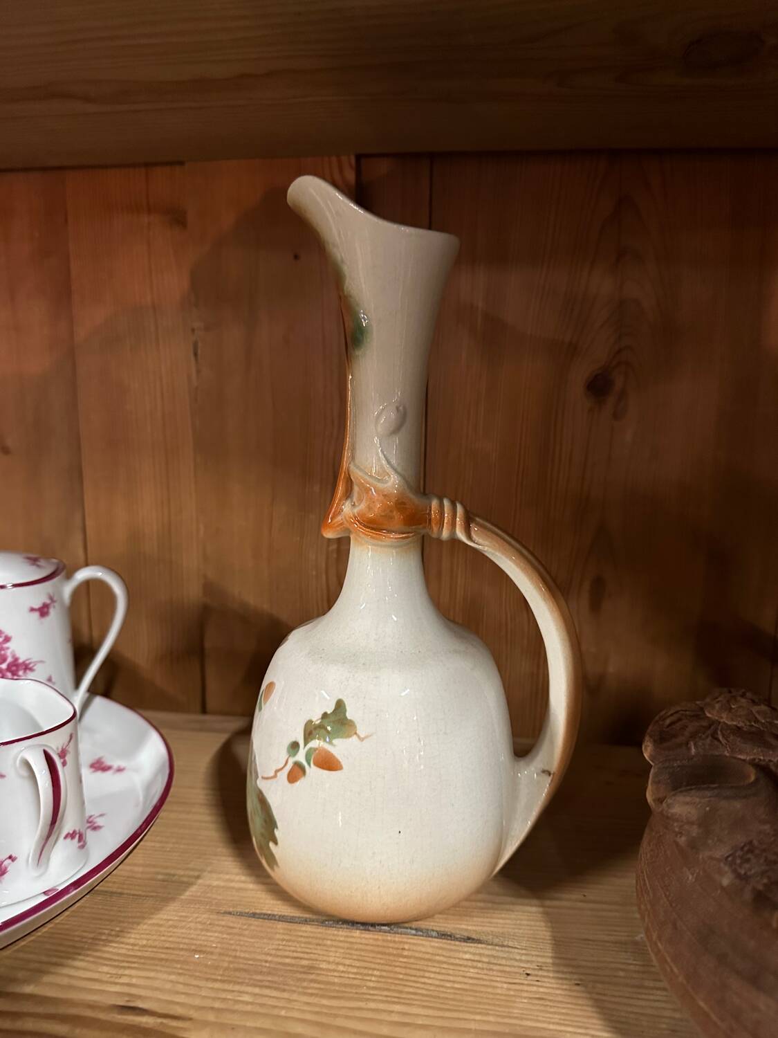 Pair of porcelain carafes