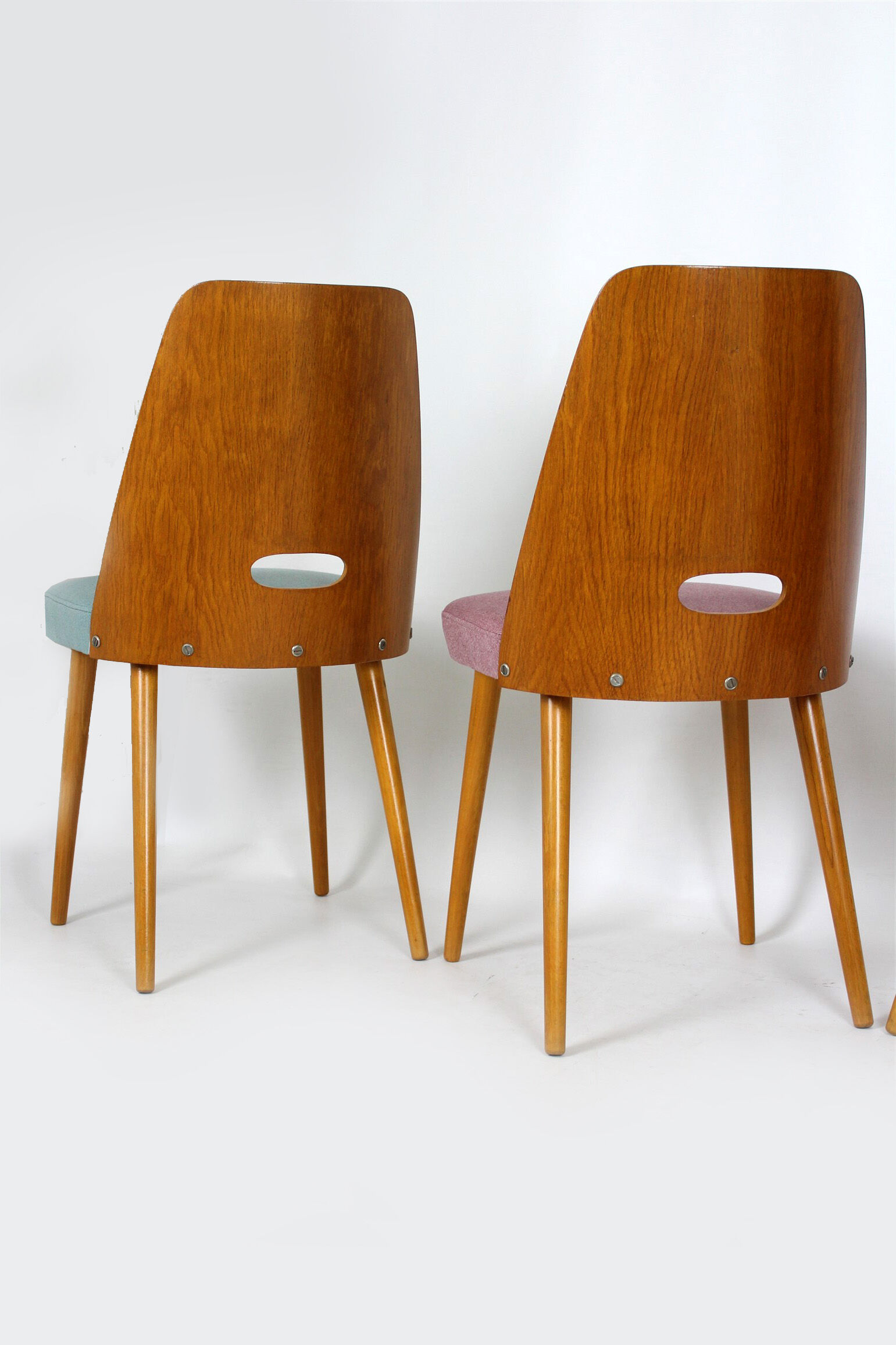 Mid-Century Chairs from ONV Pisek, 1963, Set of 4