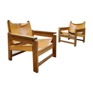 Lot de 2 fauteuils vintage