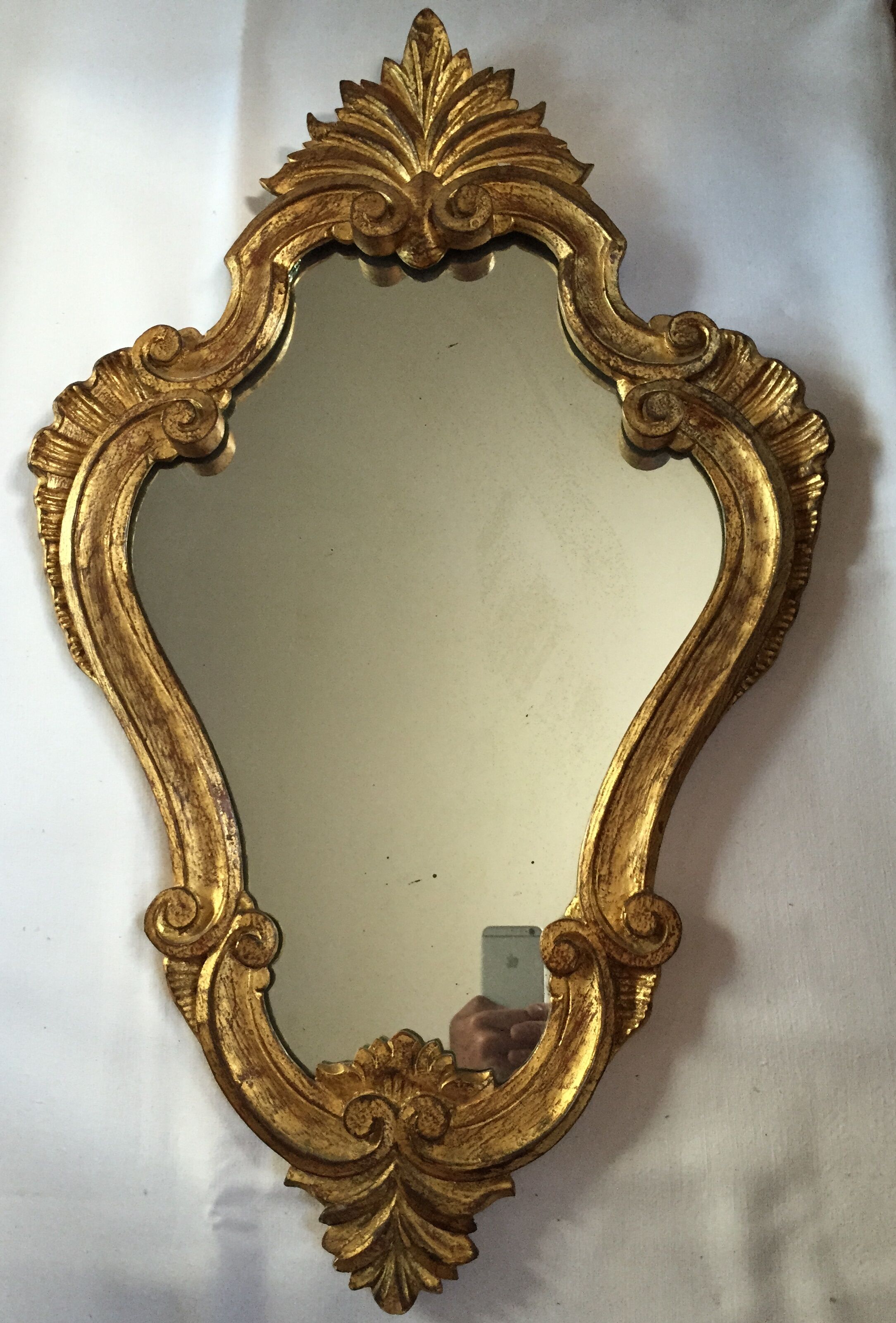Miroir baroque 72 x 45cm