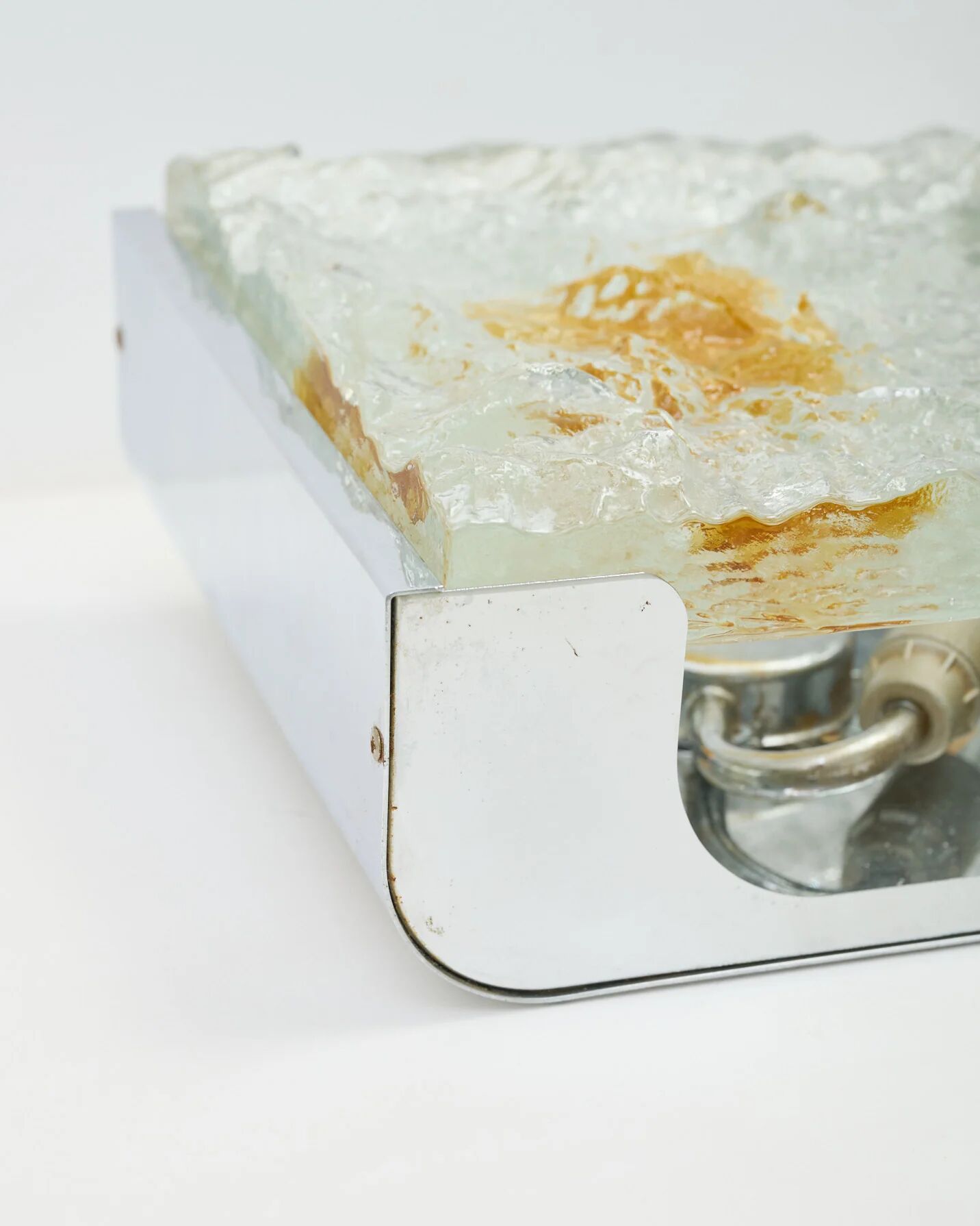 Murano glass wall light, Angelo Brotto for Esperia, 1970.