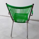Child green scoubidou chair