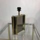 Lampe de table miroir en laiton années 1970 Vintage Hollywood Regency