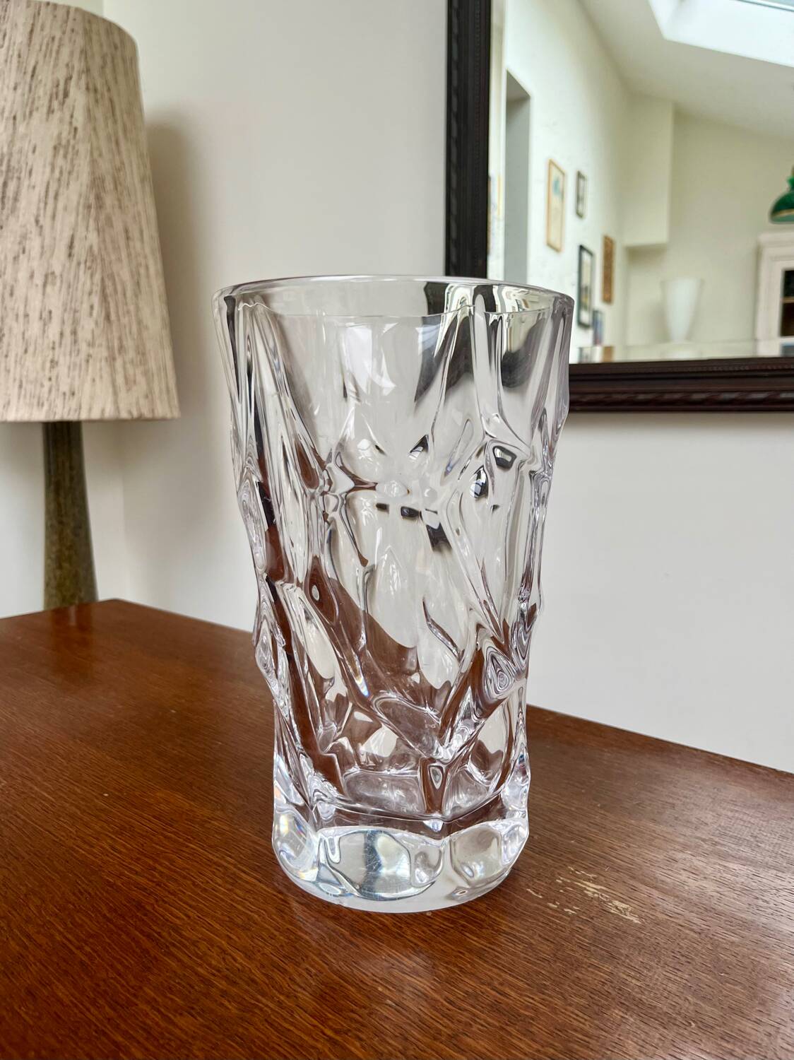 Sèvres crystal vase, France