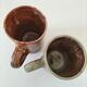Duo grands mugs grès