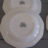 Set of 6 dessert plates Churchill the Chartwell collection