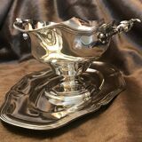 Silver gravy boat from the falkenberg house