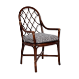 Rattan armchair. USA, 1970s.
