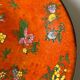 Grand plat asiatique en porcelaine
