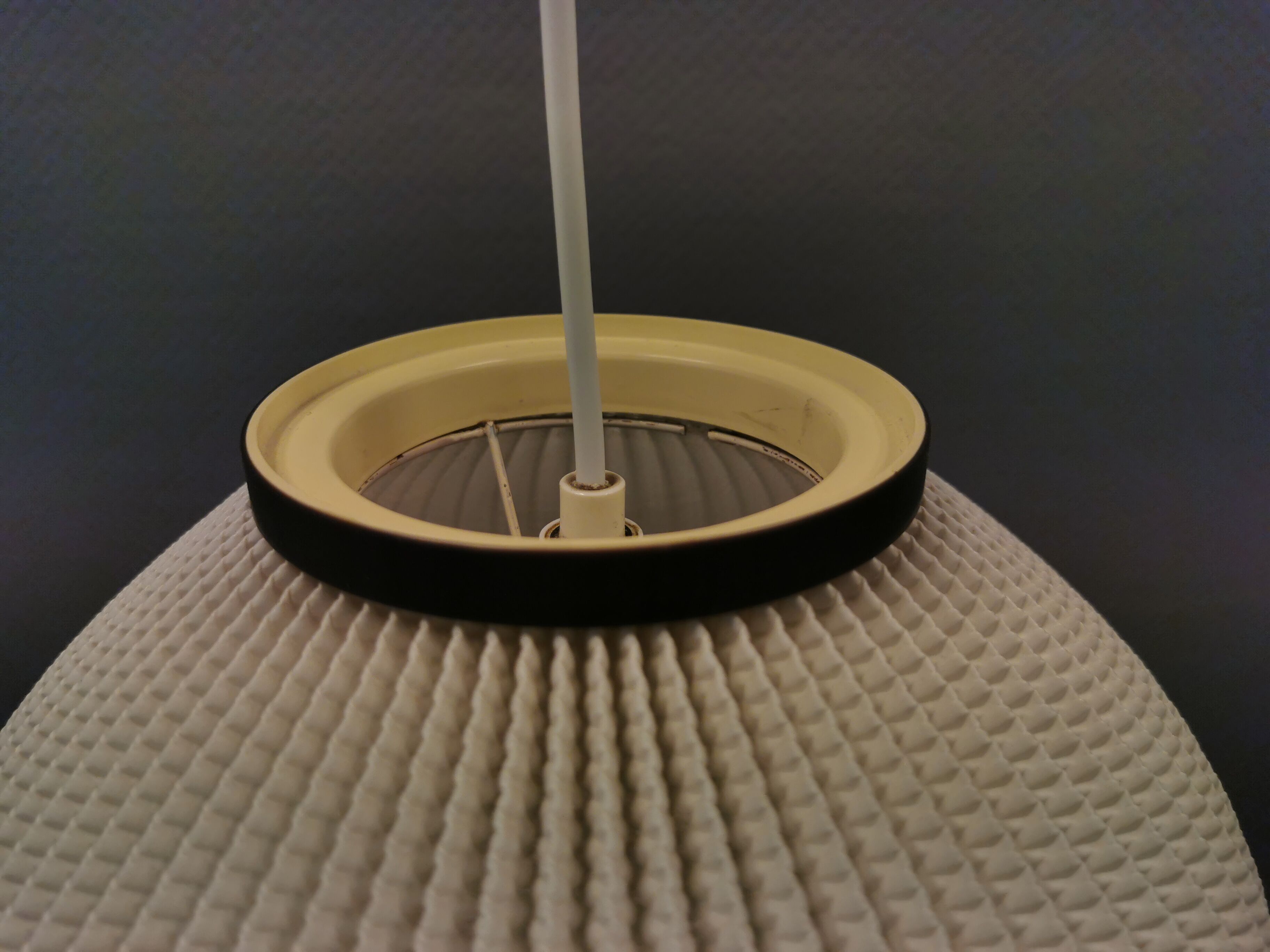Danish pleated lamp model Pearl Shade, produced by Hoyrup Light and designed by Lars Ejler Schiøler