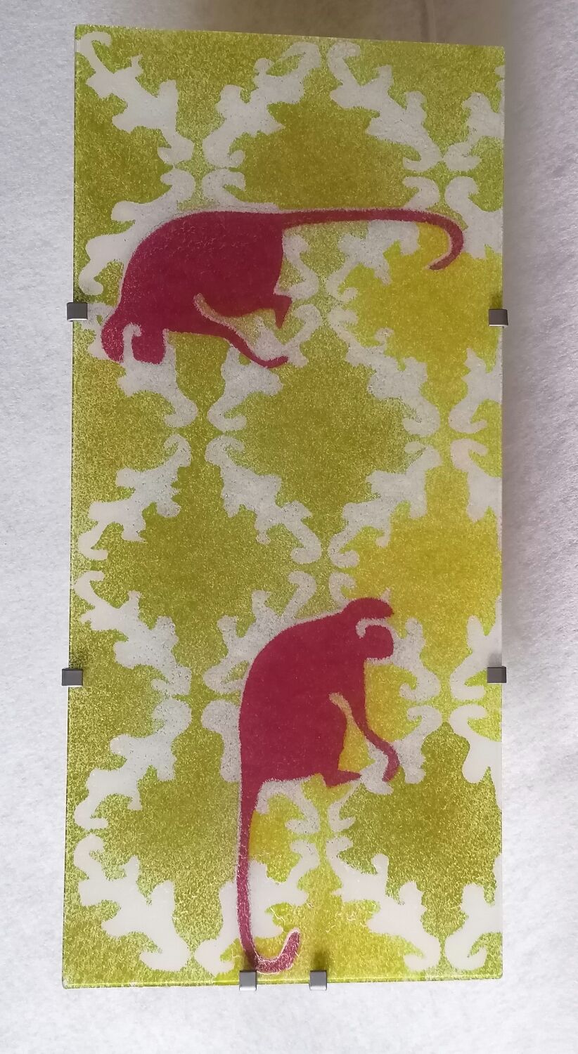 Wall lamp gyllen monkeys jungle spirit