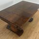 Massive and expandable art deco brutalist table