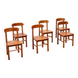 Set of six dining chairs by Rainer Daumiller