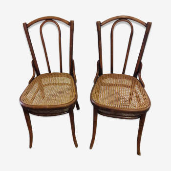 Pair of bistro chairs Thonet