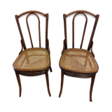 Pair of bistro chairs Thonet