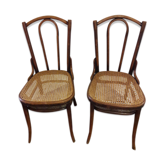 Pair of bistro chairs Thonet