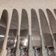 12 silver-plated dessert knives, Ercuis silversmith, Louis XV style, 29