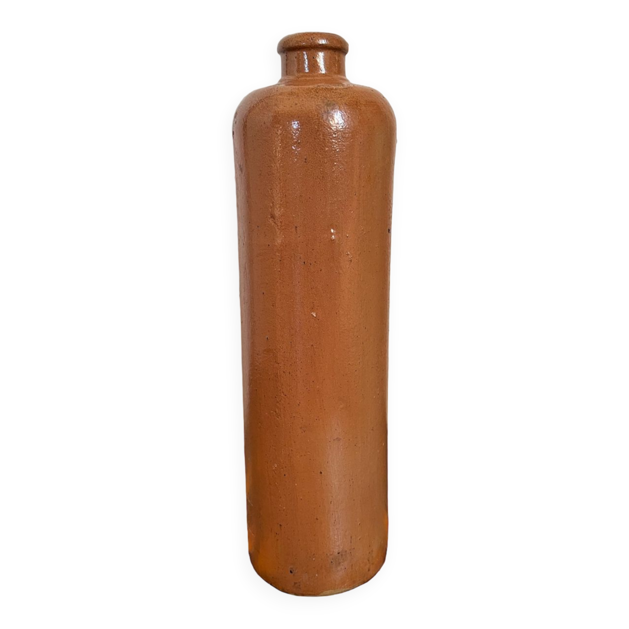 Vintage MKT ocher stoneware bottle