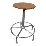 Vintage industrial adjustable stool