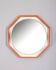 Miroir mural rétro éclairé des années 1970, design italien