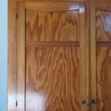 Vintage pine wardrobe