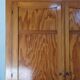 Vintage pine wardrobe