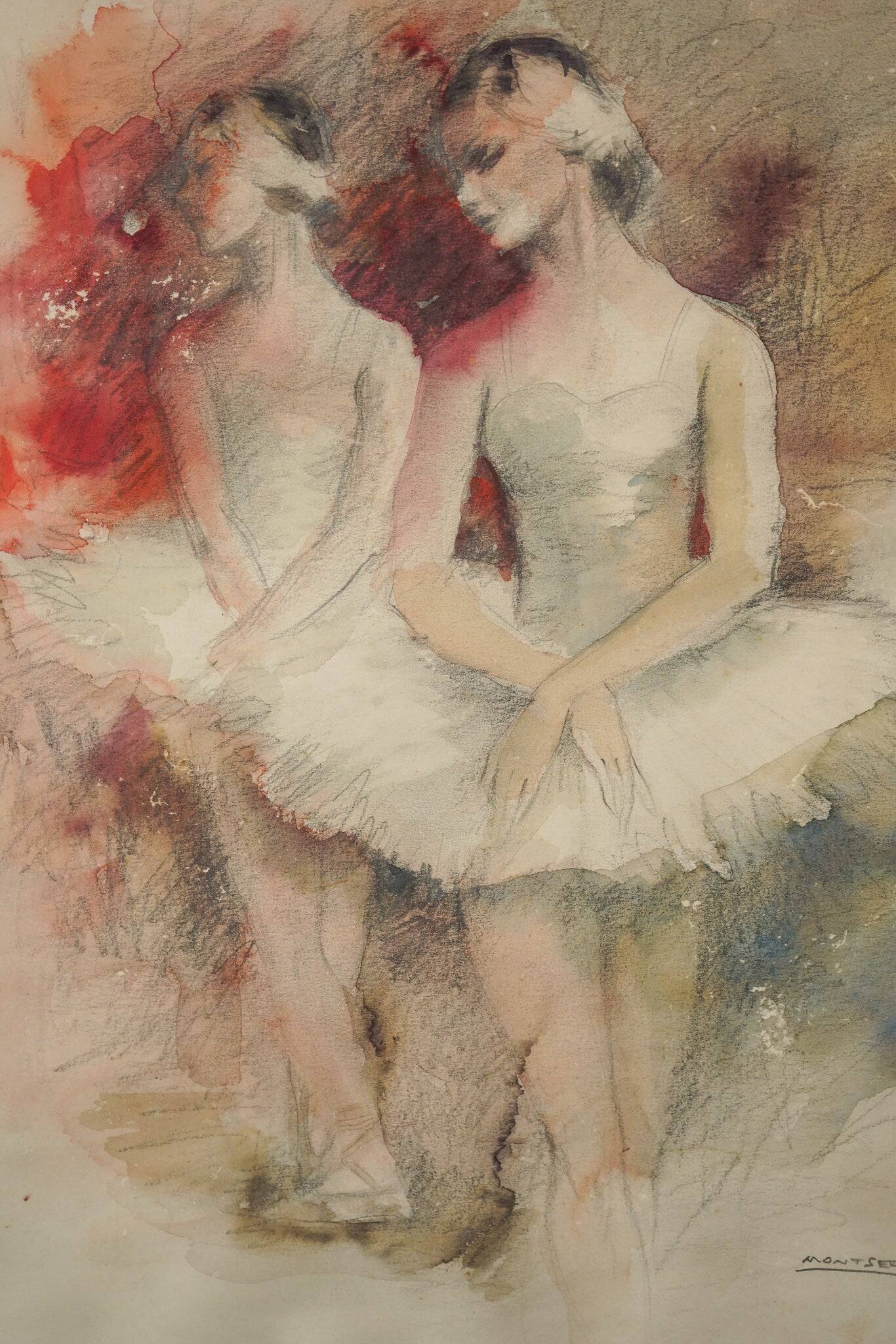 Montserrat Barta (1906-1988) - Three Ballerinas