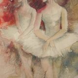 Montserrat Barta (1906-1988) - Three Ballerinas