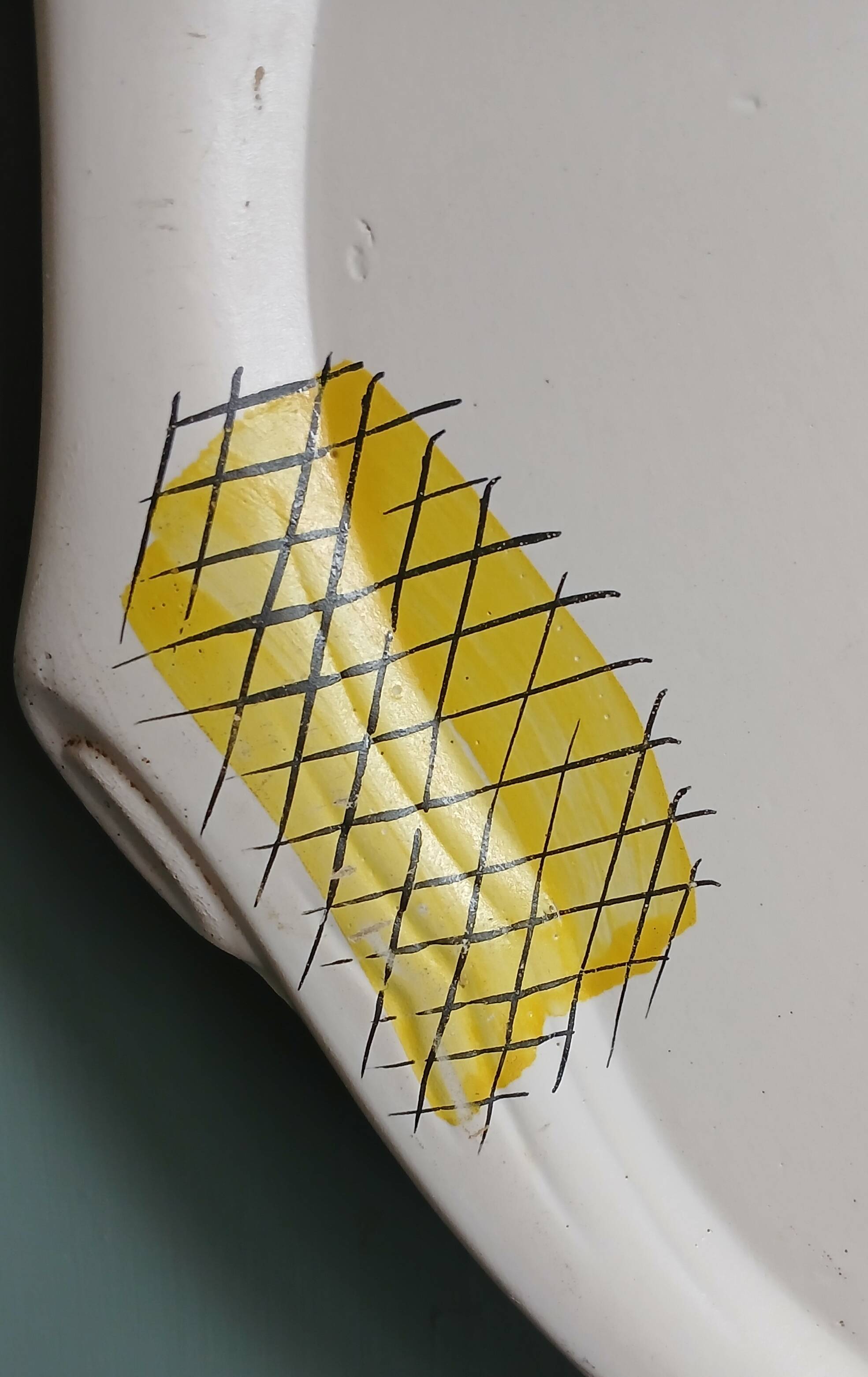 Ceramic plate Poët-Laval 50s