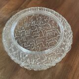 Round vintage glass ceiling light 24cm