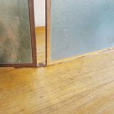 Mirror triptych barber vintage 66cm x 27cm